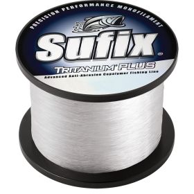 Sufix Tritanum Plus&trade; - 14lb - Clear - 4395 yds