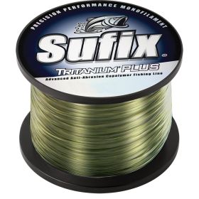 Sufix Tritanum Plus&trade; - 25lb - Dark Green - 2145 yds