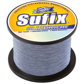 Sufix Superior Smoke Blue Monofilament - 50lb - 1095 yds