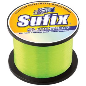 Sufix Superior Hi-Vis Yellow Monofilament - 30lb - 450 yds