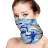 6Pcs Summer Neck Gaiter UV Sunscreen Protection Face Mask Scarf Breathable Cooling Shield Coverings For Cycling Hiking Fishing Running Motorcycle