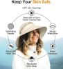 GearTOP Fishing Hat UPF 50 Wide Brim Sun Hat For Men And Women, Mens Bucket Hats With UV Protection For Hiking Beach Hats