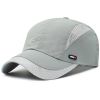 Quick-drying Mesh Baseball Cap - Breathable Sun Hat for Men - Outdoor Fishing & Summer Activities