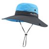 Safari Sun Hats for Women Summer Hat Wide Brim UV UPF Protection Ponytail Outdoor Fishing Hiking Hat for Female 2021