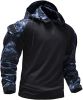 Men's Camouflage Army Tactical T-Shirts Military Shirts Long Sleeve Outdoor T-Shirts Athletic Hoodies