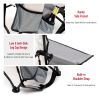 Low Folding Camping Chair, Portable Beach Chairs, Mesh Back Lounger For Outdoor Lawn Beach Camp Picnic