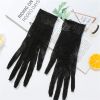 Women Mesh Sun Gloves Anti-Skid Driving Gloves Summer Cool Gloves Breathable Full Finger